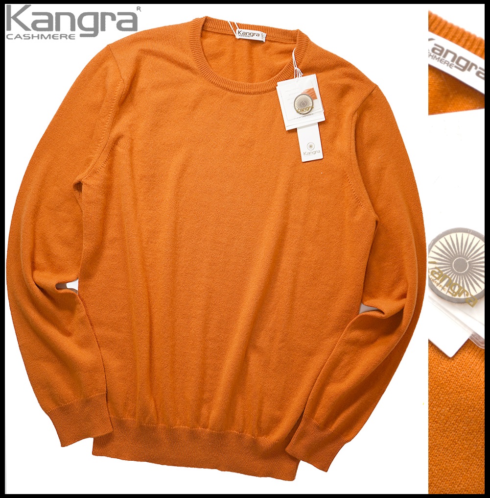 現品限り一斉値下げ！ 新品7万【KANGRA CASHMERE】伊製/素材を徹底的に